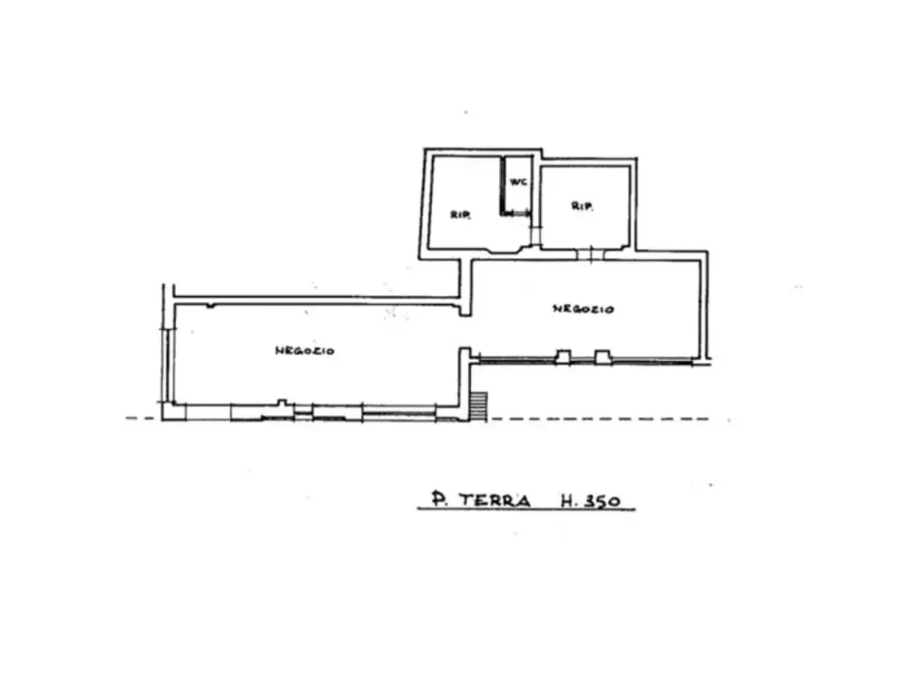 Negozio in , Forli', {3} - Planimetria 1