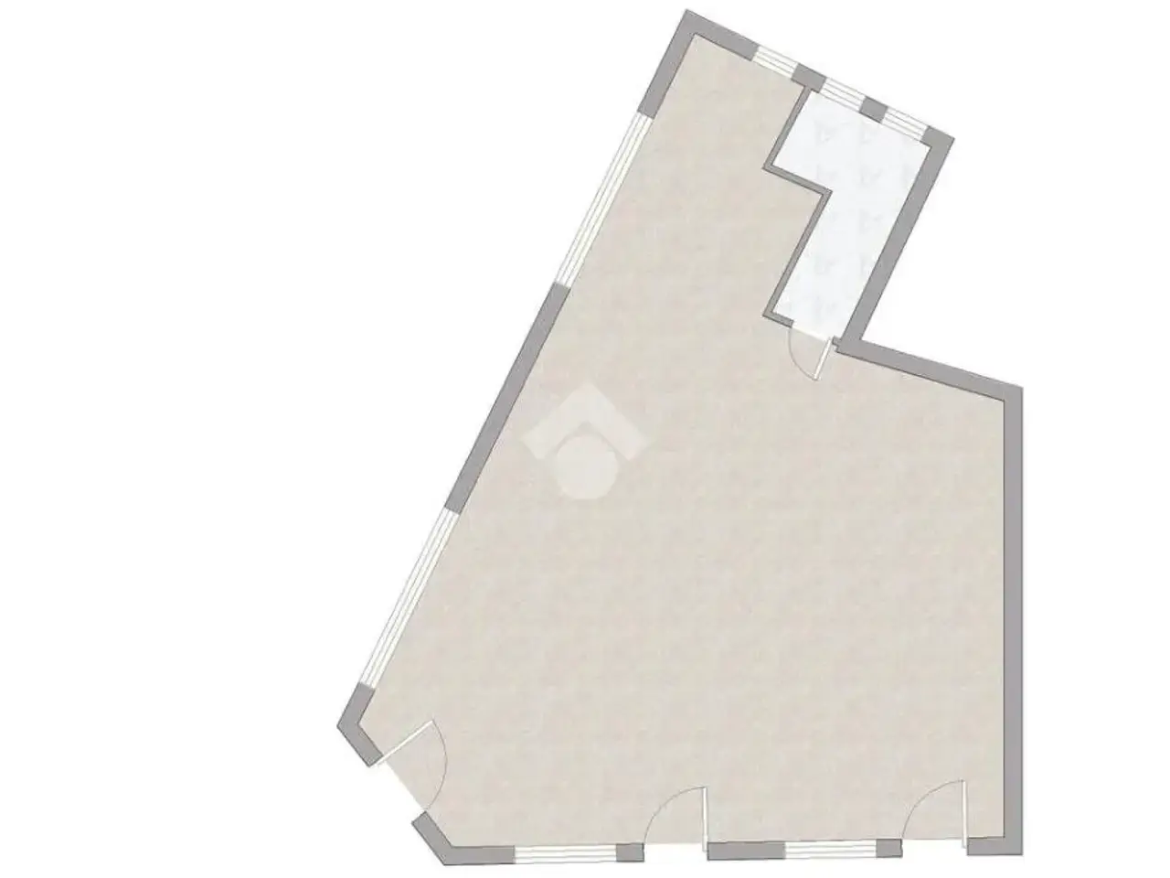 Negozio in Via Santa Maria Assunta 28, Padova, {3} - Planimetria 1