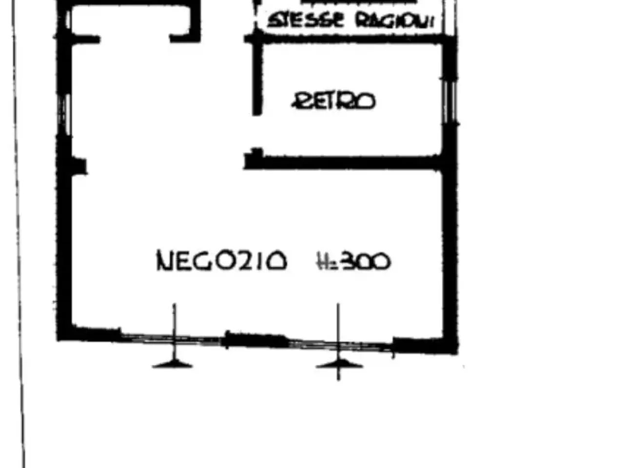 Negozio in Via Martiri Duchi E Molinari 22, Castelvetro Piacentino, {3} - Planimetria 1