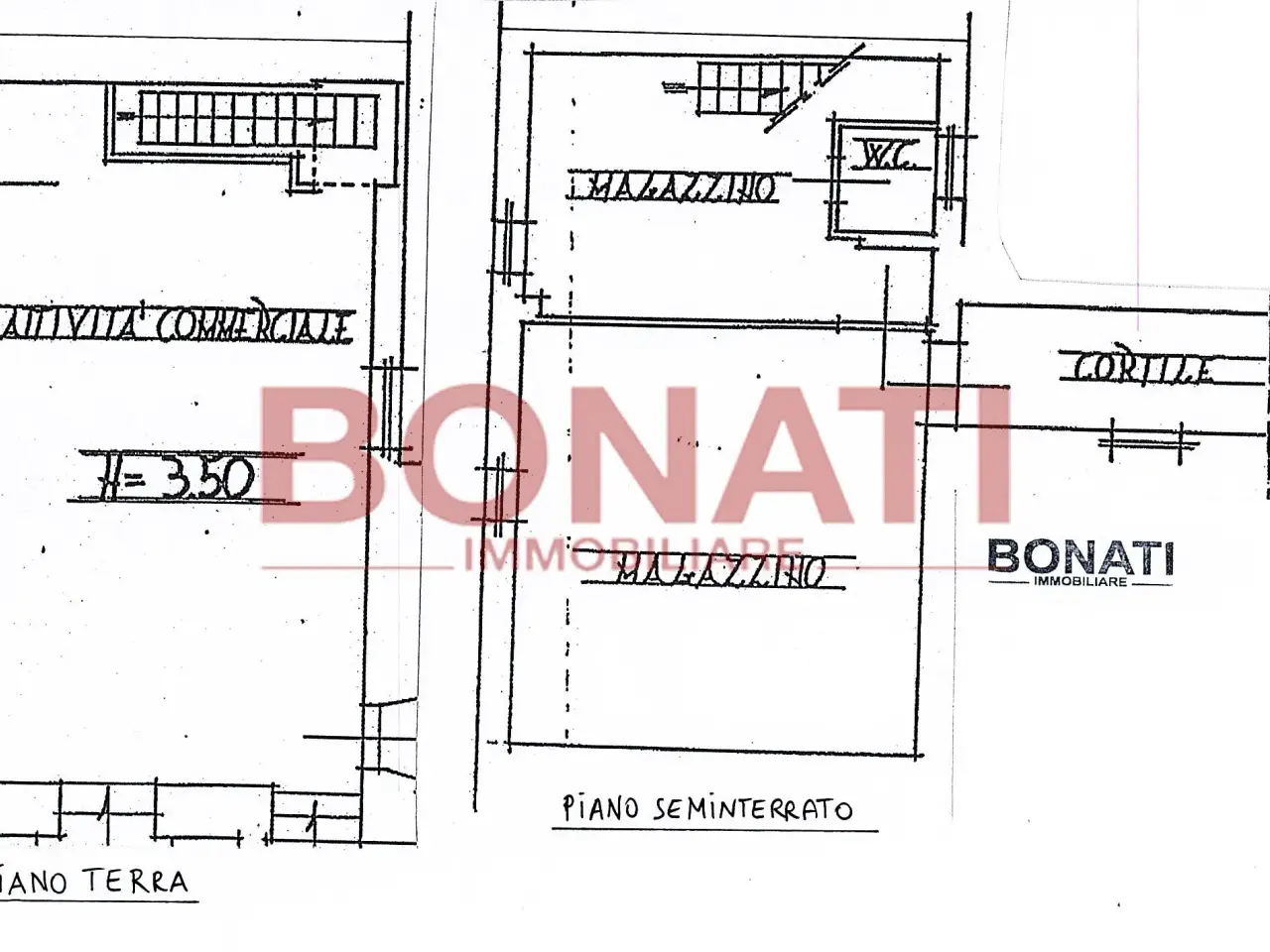 Negozio in Via del Prione 284, La Spezia, {3} - Planimetria 1