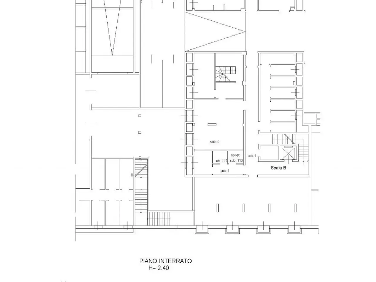 Negozio in Via Monsigor Cazzaniga, N. 19, Gorgonzola, {3} - Planimetria 1
