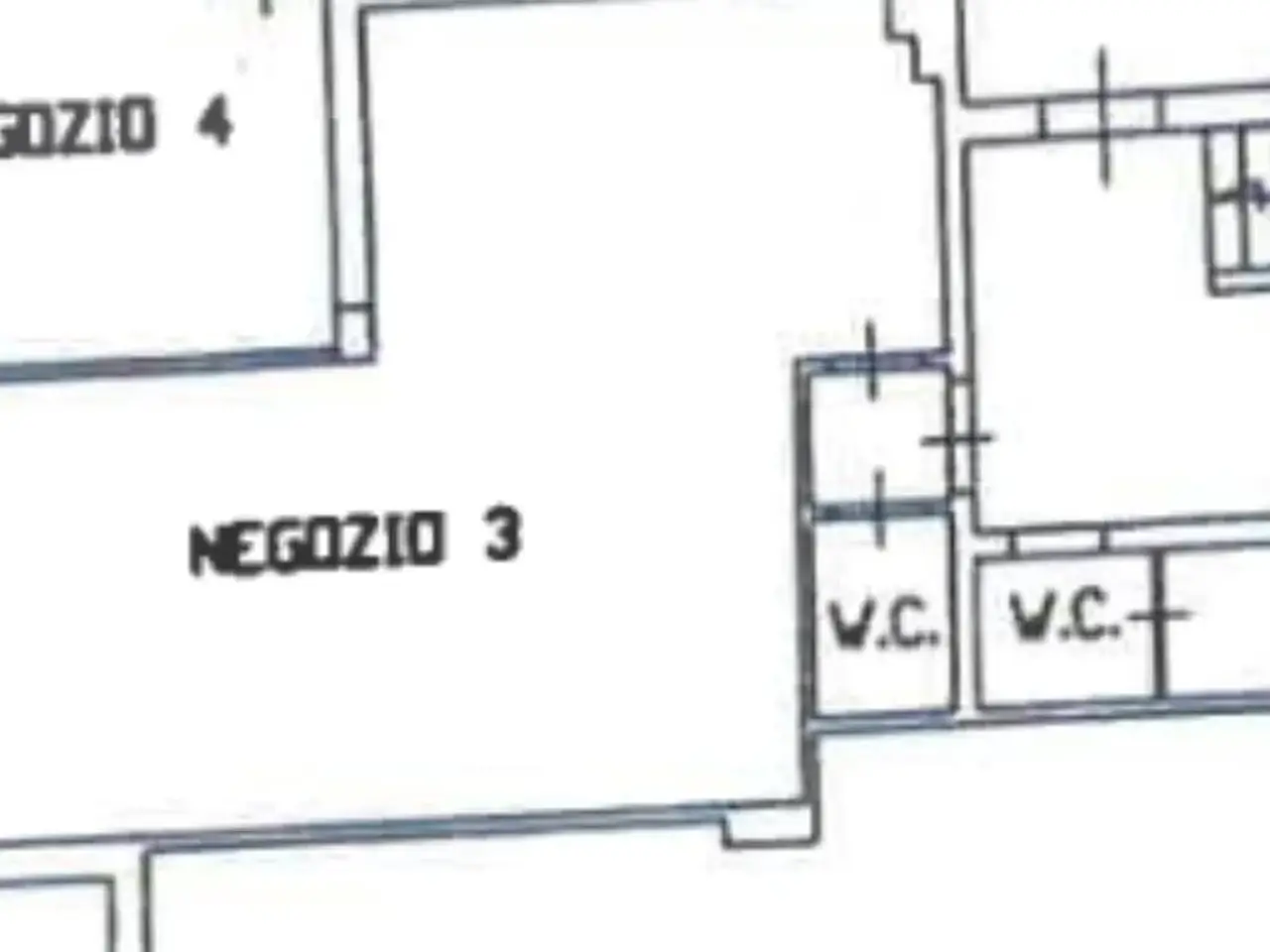 Negozio in Via Piave, Grumo Nevano, {3} - Planimetria 1