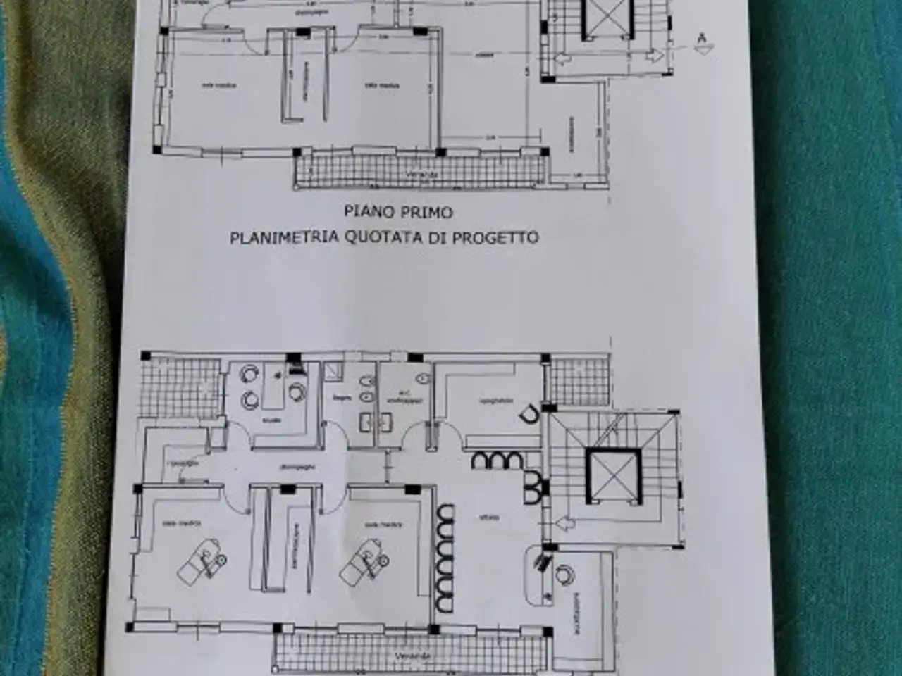 Studio in Via V. Bachelet 10, Aradeo, {3} - Planimetria 1