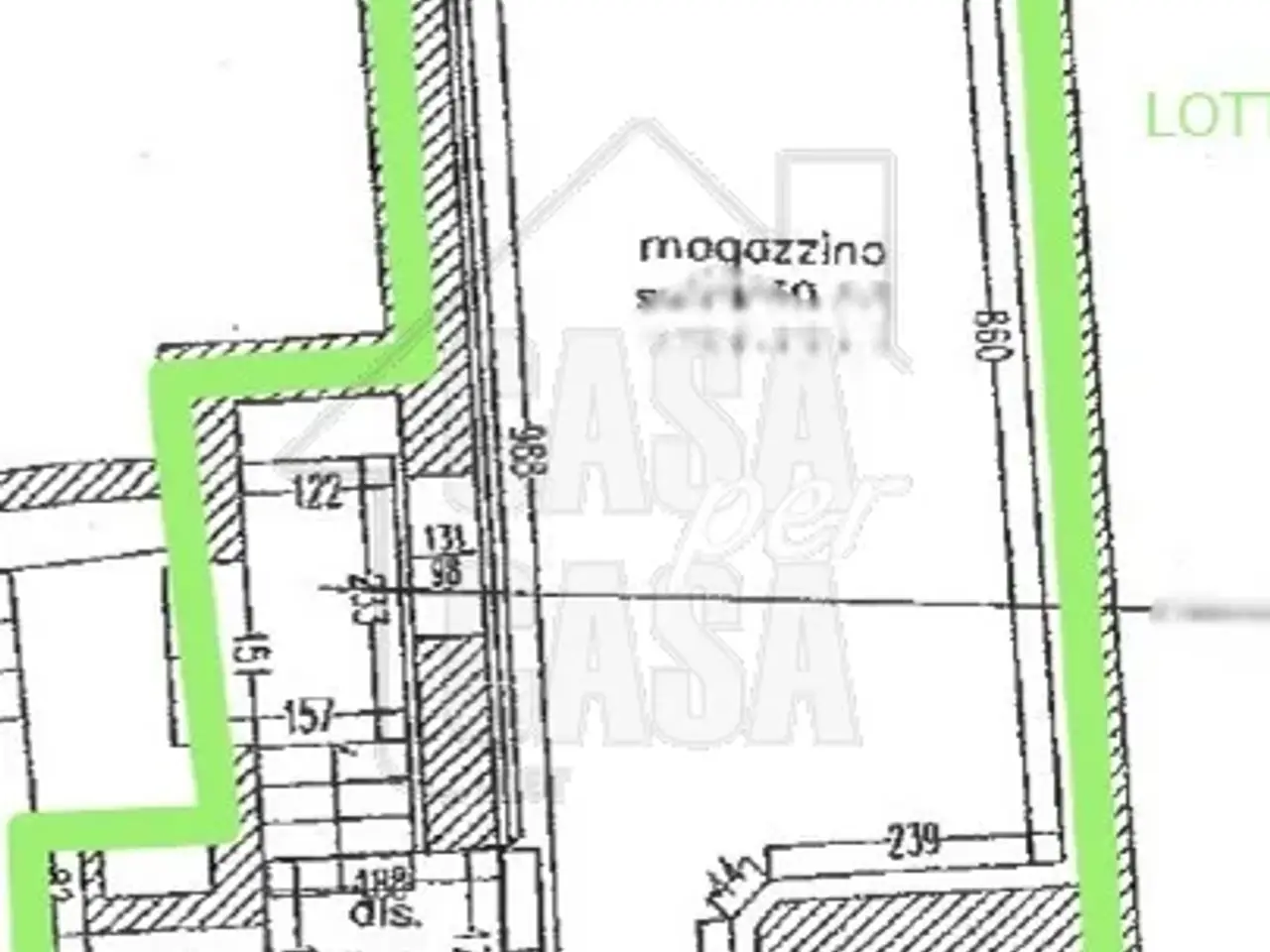 Magazzino in Via Roma, Monselice, {3} - Planimetria 1