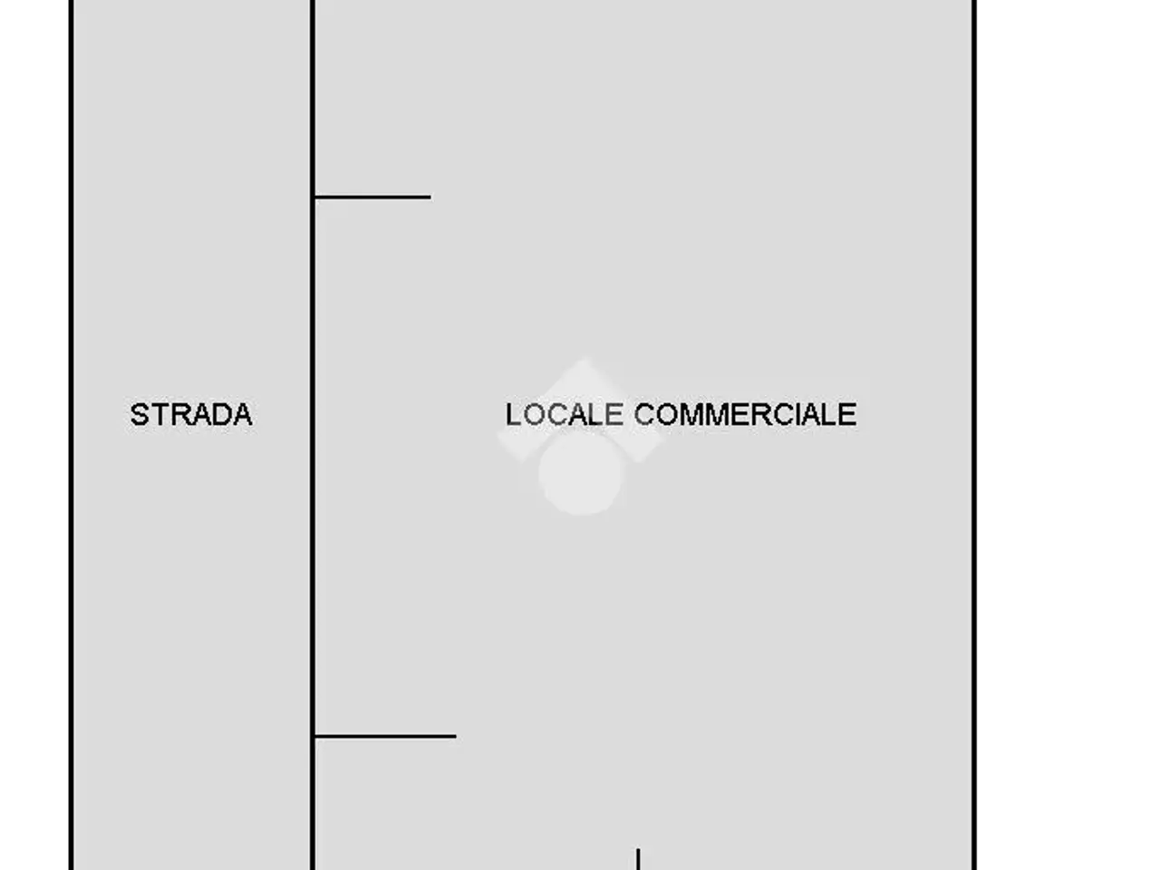Negozio in Via Leopoldo Santagata 1, Villa Di Briano, {3} - Planimetria 1