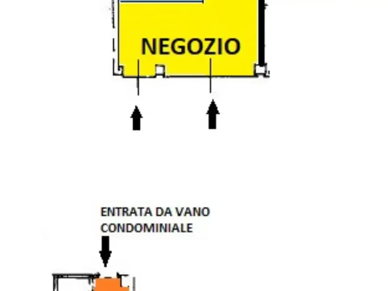 Negozio in Corso Felice Cavallotti 40, Alessandria, {3} - Planimetria 1