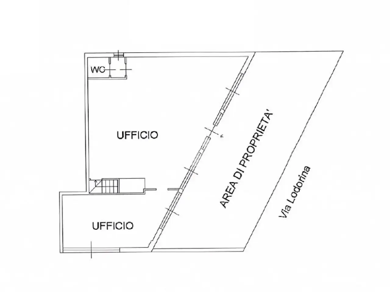 Ufficio in Via Lodorina 5, Erba, {3} - Planimetria 1