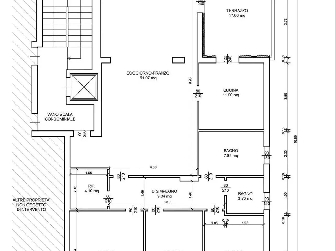Appartamento in vendita, Rosolina - Planimetria 1