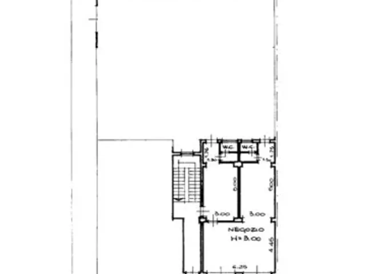 Ufficio in Via Giovanni Antonio da Pordenone 20, Piacenza, {3} - Planimetria 1