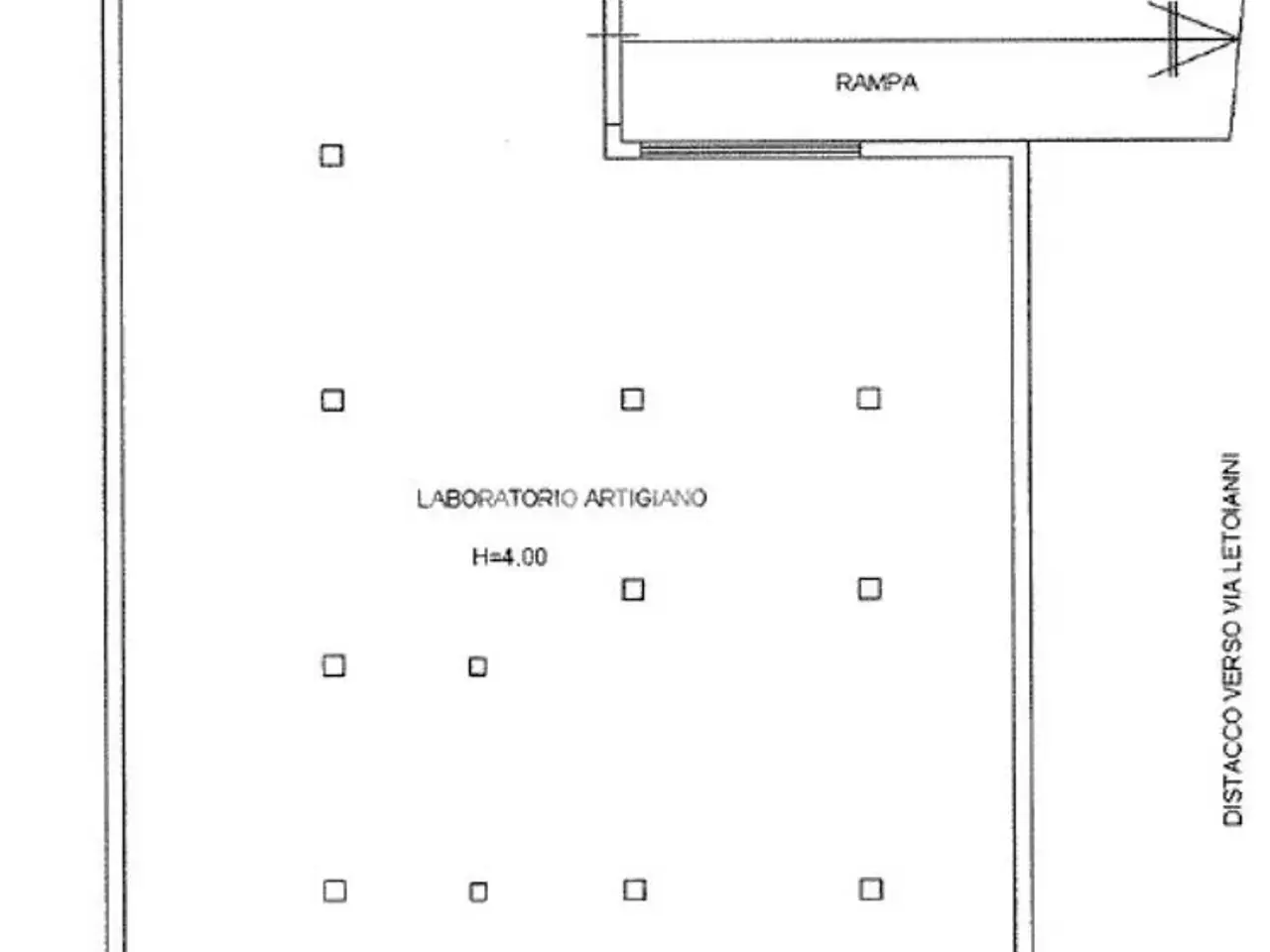 Azienda in Via Letoianni, 33 33, Roma, {3} - Planimetria 1
