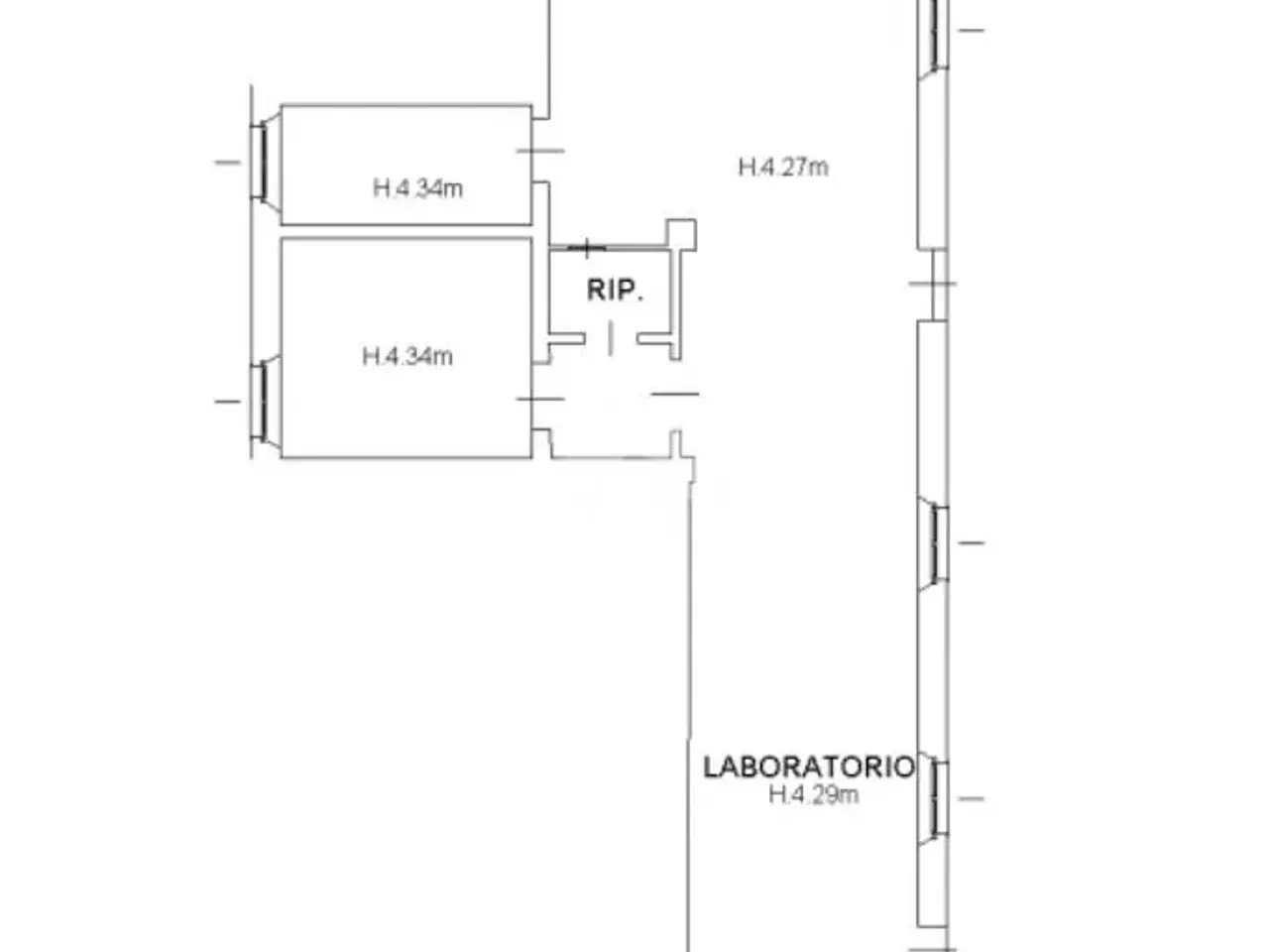 Negozio in Viale Antonio Fratti 8, Parma, {3} - Planimetria 1