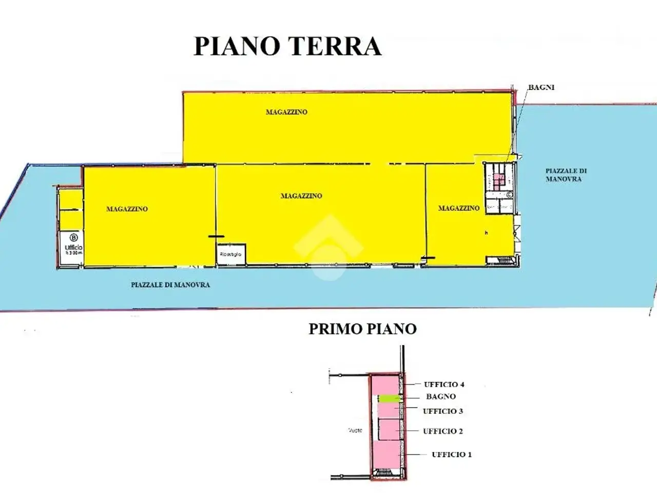 Capannone in Via Sp50 9, Vignale Monferrato, {3} - Planimetria 1