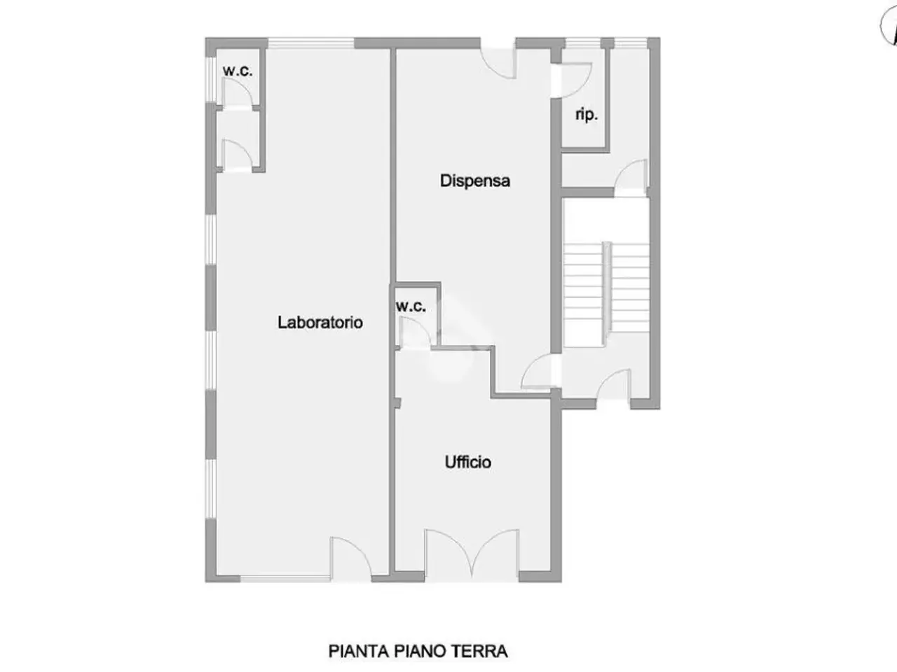 Palazzina commerciale in Via Ss80 24, Mosciano Sant'Angelo, {3} - Planimetria 1