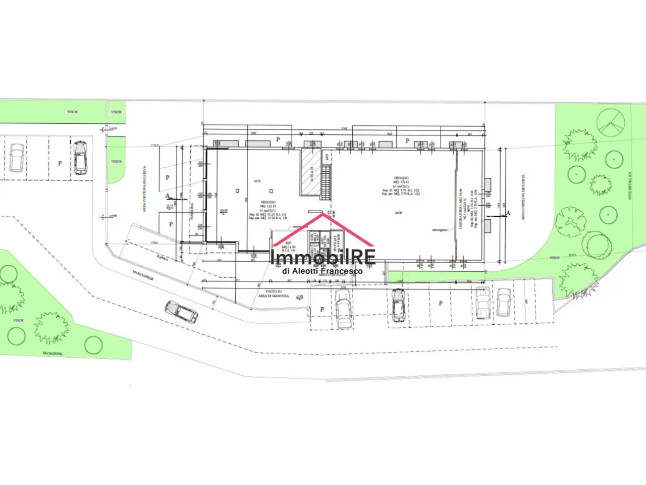 Negozio in , Reggio Emilia, {3} - Planimetria 1