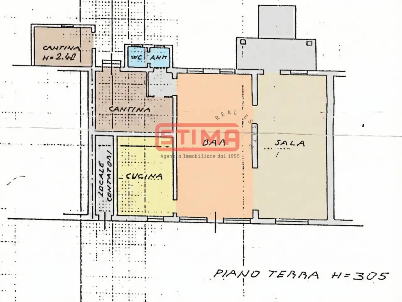 Negozio in Strada Canizzano 121, Treviso, {3} - Planimetria 1
