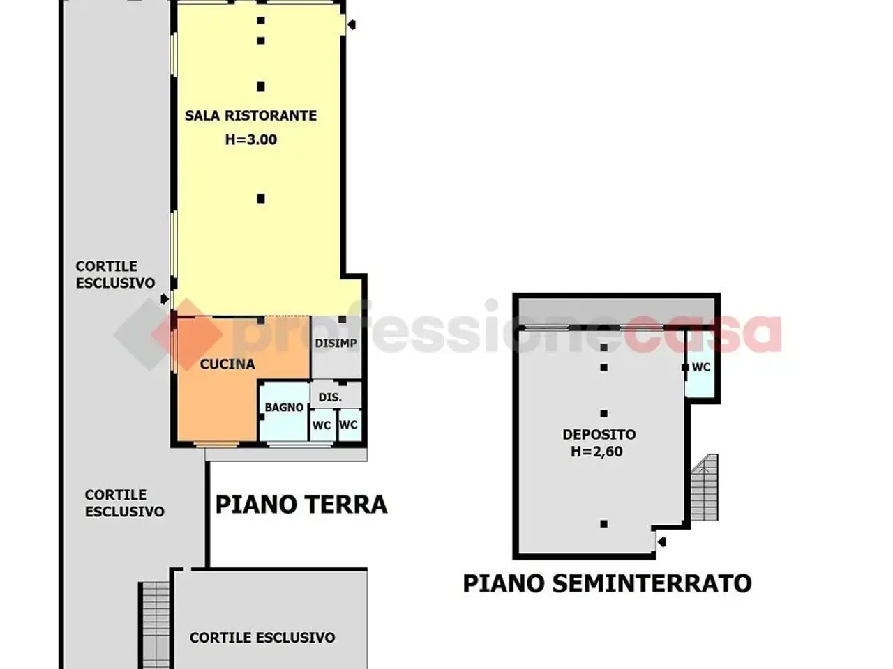 Negozio in Via Magellano 10/a, Treviglio, {3} - Planimetria 1
