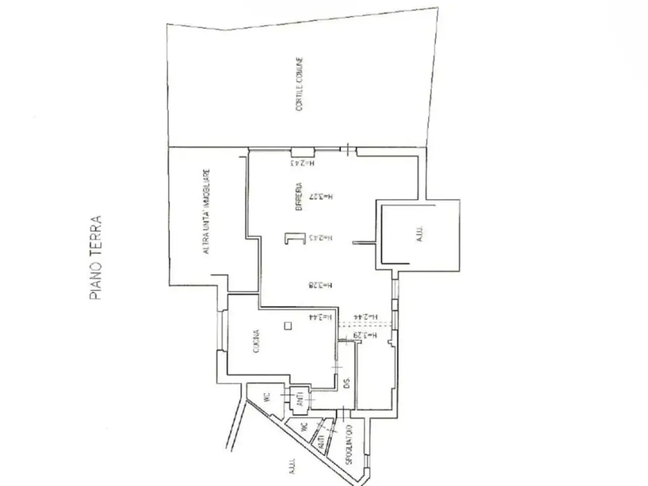 Negozio in Via Poli 41, Montichiari, {3} - Planimetria 1