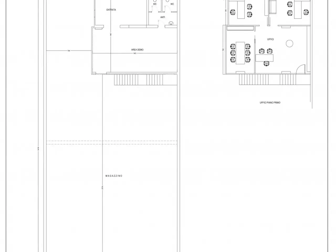 Capannone in Via Alessandro Volta, Veggiano, {3} - Planimetria 1