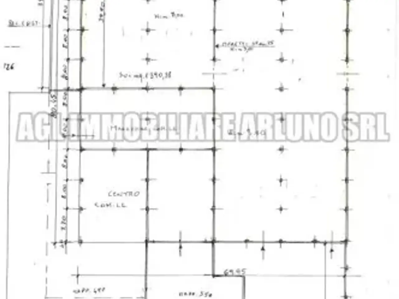 Capannone in Via Piave, Marcallo Con Casone, {3} - Planimetria 1