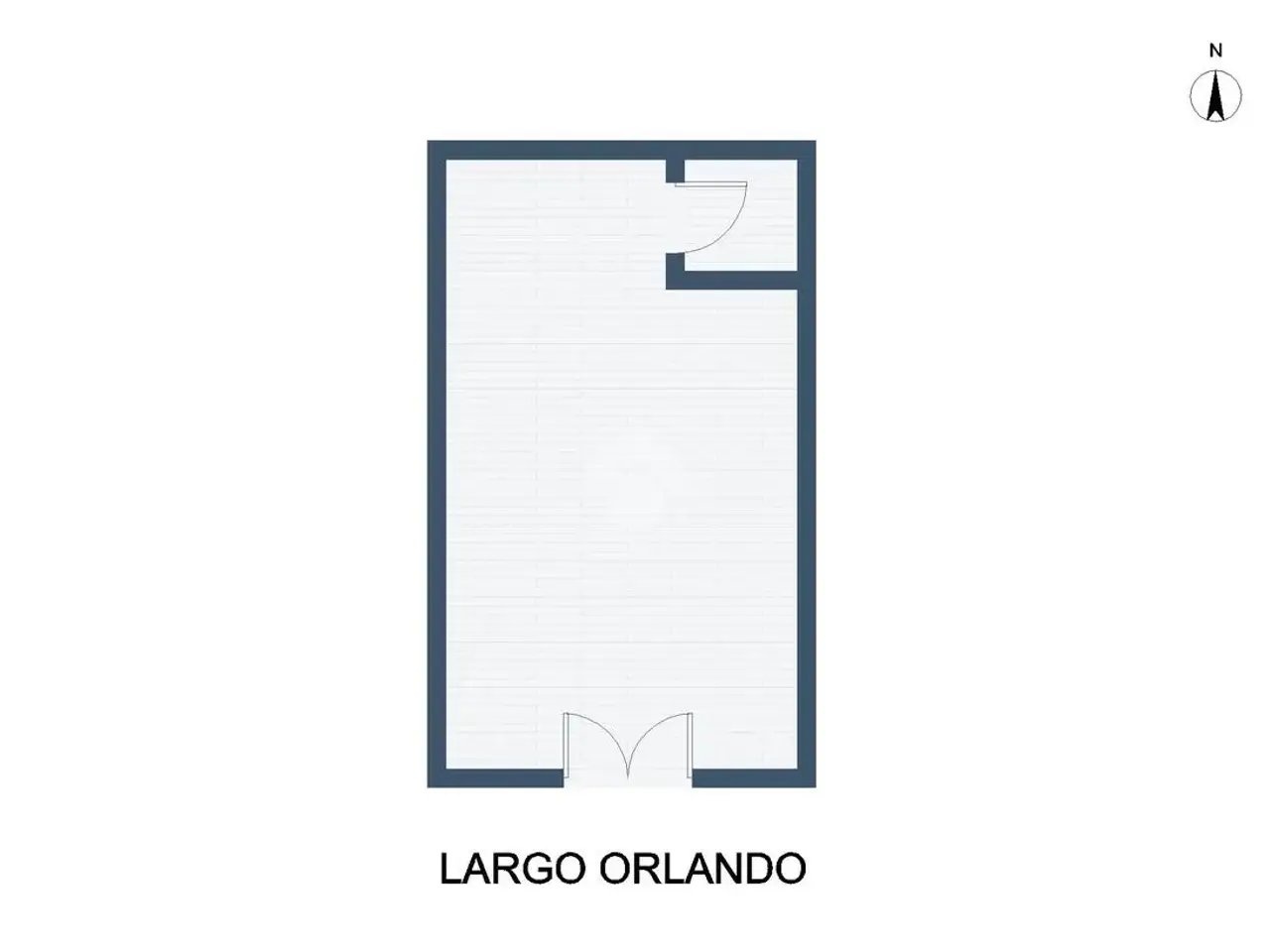 Magazzino in Largo Orlando 13, Palermo, {3} - Planimetria 1