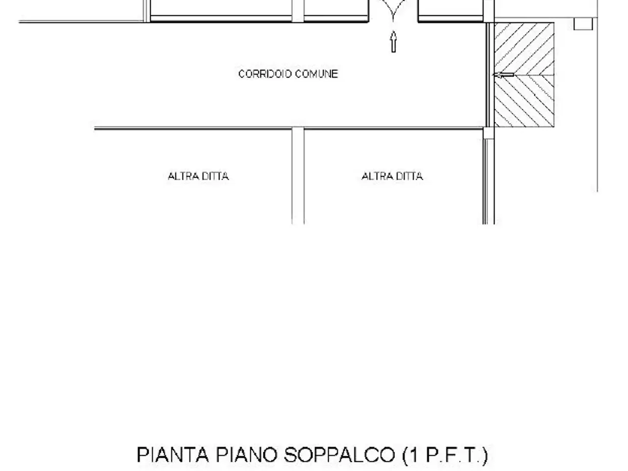 Negozio in Via Val della Torre, Alpignano, {3} - Planimetria 1