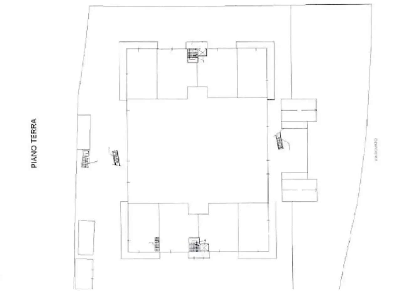 Negozio in Via Rovato 29, Erbusco, {3} - Planimetria 1
