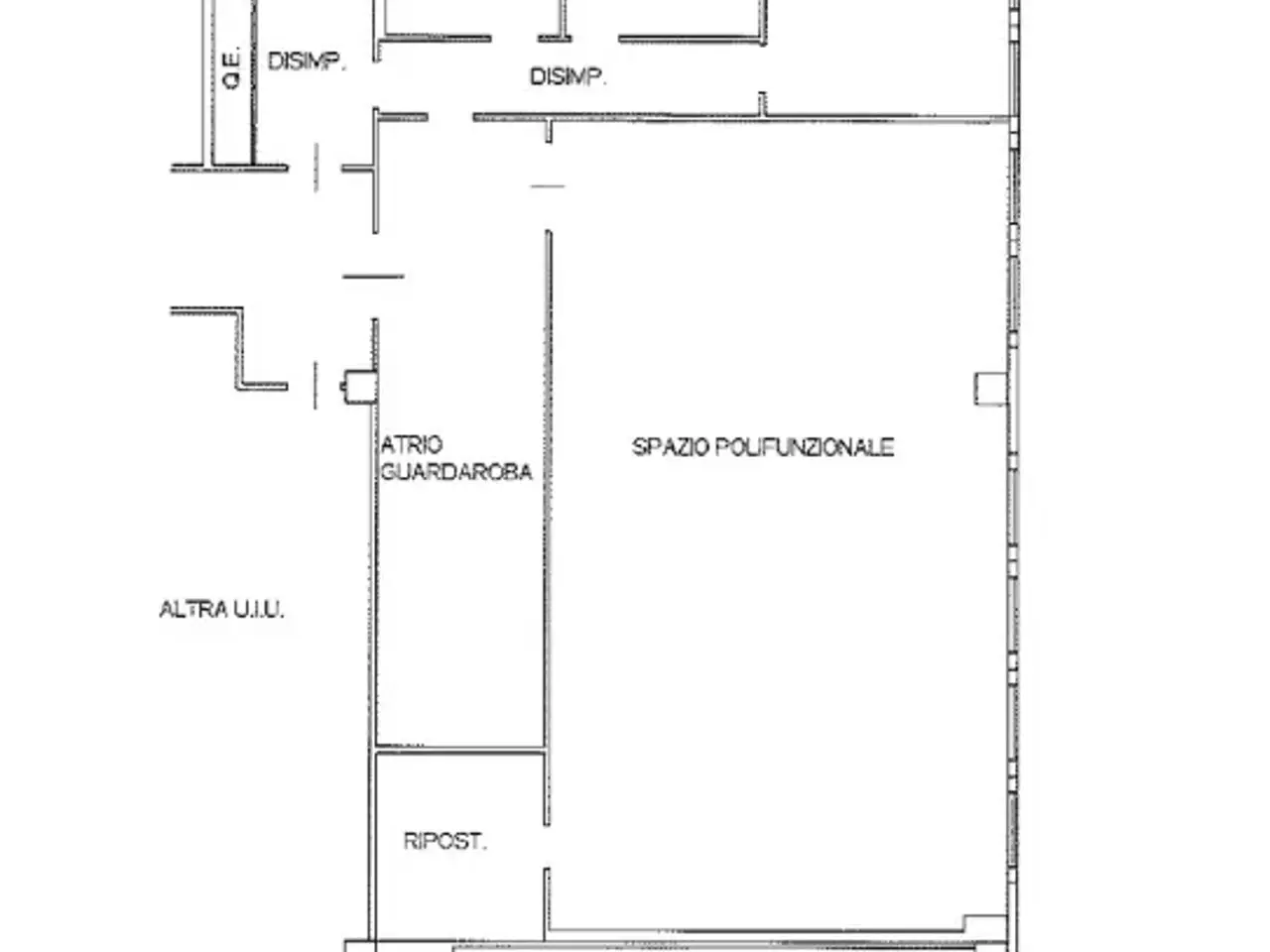 Ufficio in Via Castellana, Scorze', {3} - Planimetria 1
