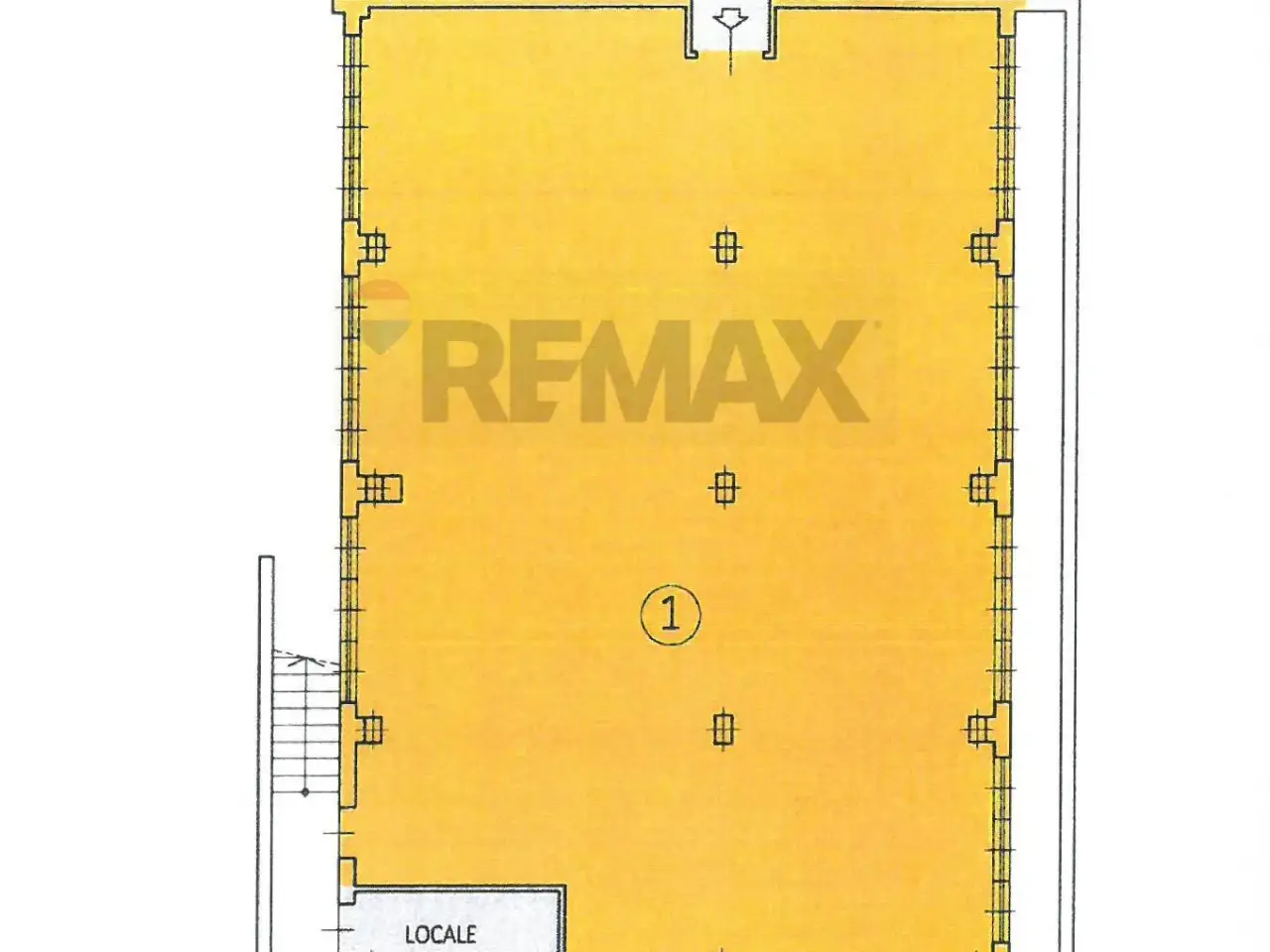 Ufficio in Via Toscanini Snc, Bellusco, {3} - Planimetria 1