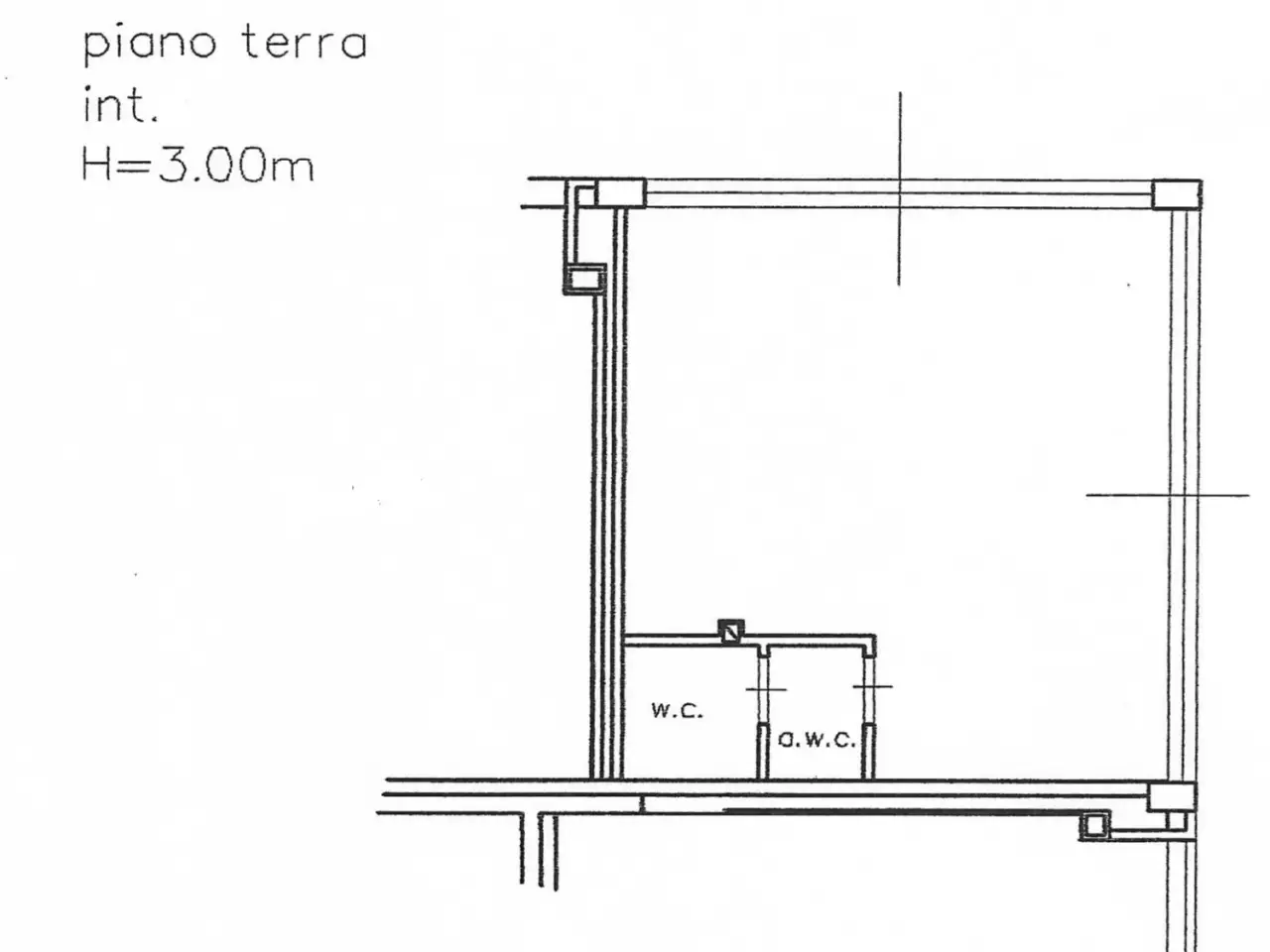 Negozio in Via Nocera Terinese, Roma, {3} - Planimetria 1