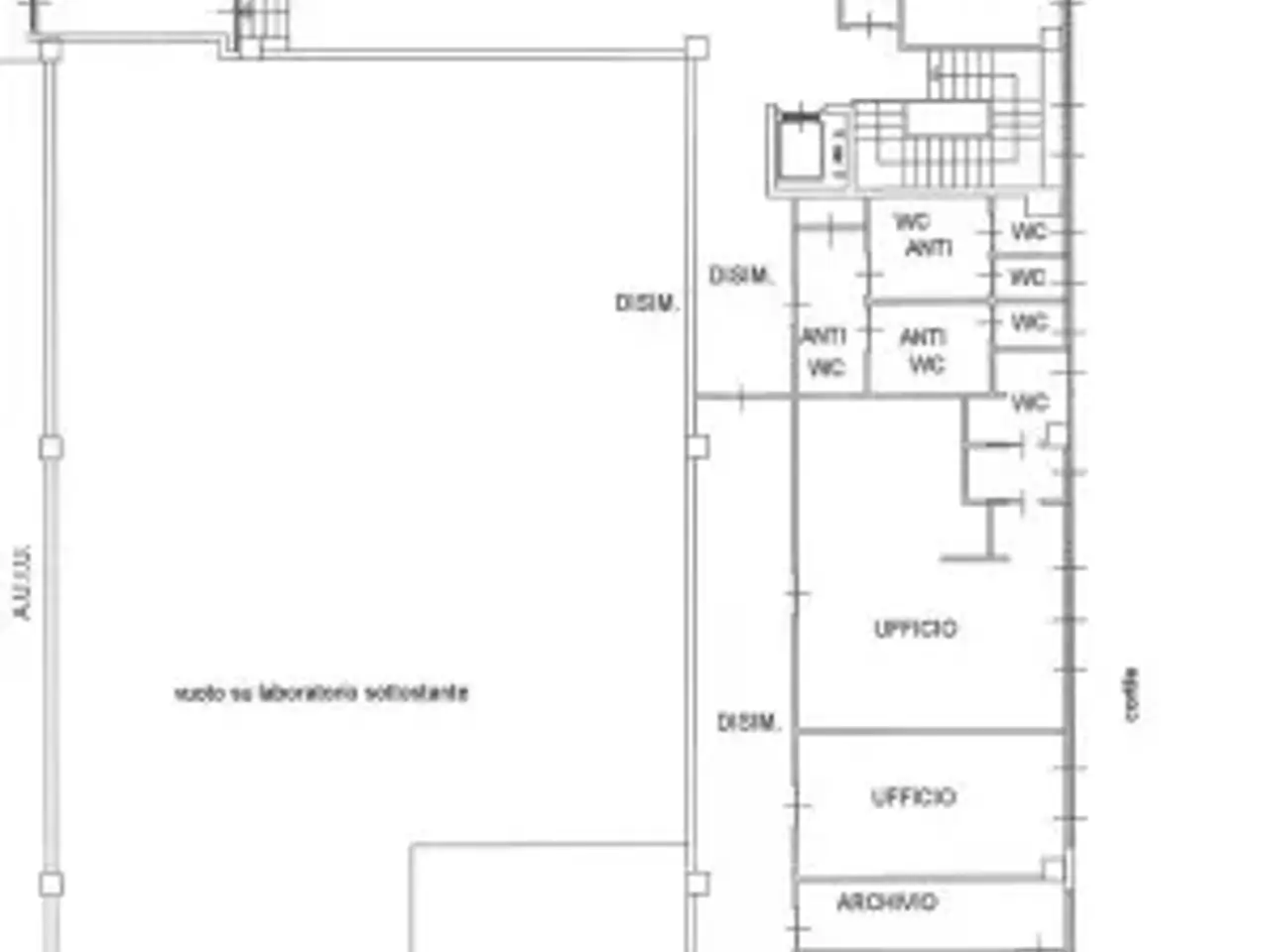 Capannone in Via Ciro Menotti, Rho, {3} - Planimetria 1