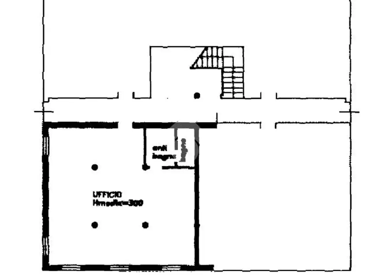 Ufficio in Via Ferrarese 120, Bologna, {3} - Planimetria 1