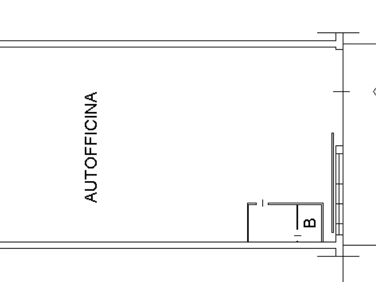 Capannone in Via Stravella, Settimo Milanese, {3} - Planimetria 1