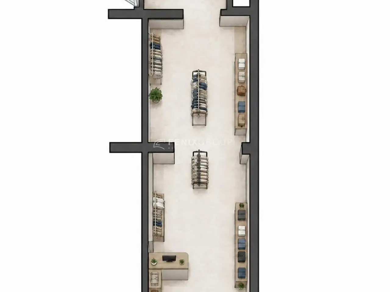 Negozio in Via Cadore 26, Milano, {3} - Planimetria 1