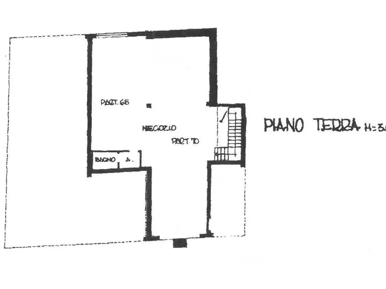 Negozio in , Predappio, {3} - Planimetria 1