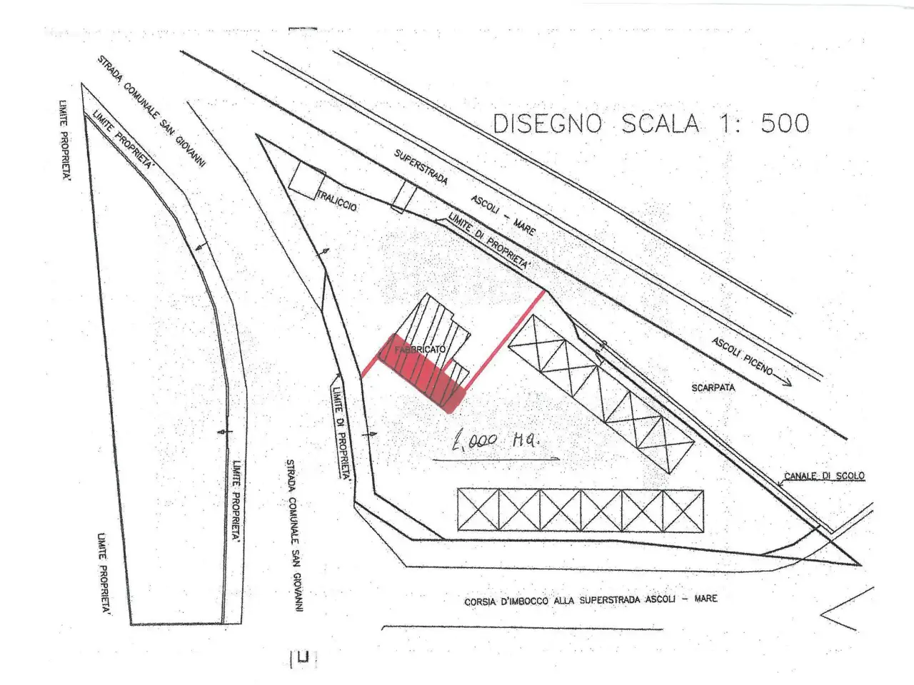 Palazzina commerciale in , Monteprandone, {3} - Planimetria 1