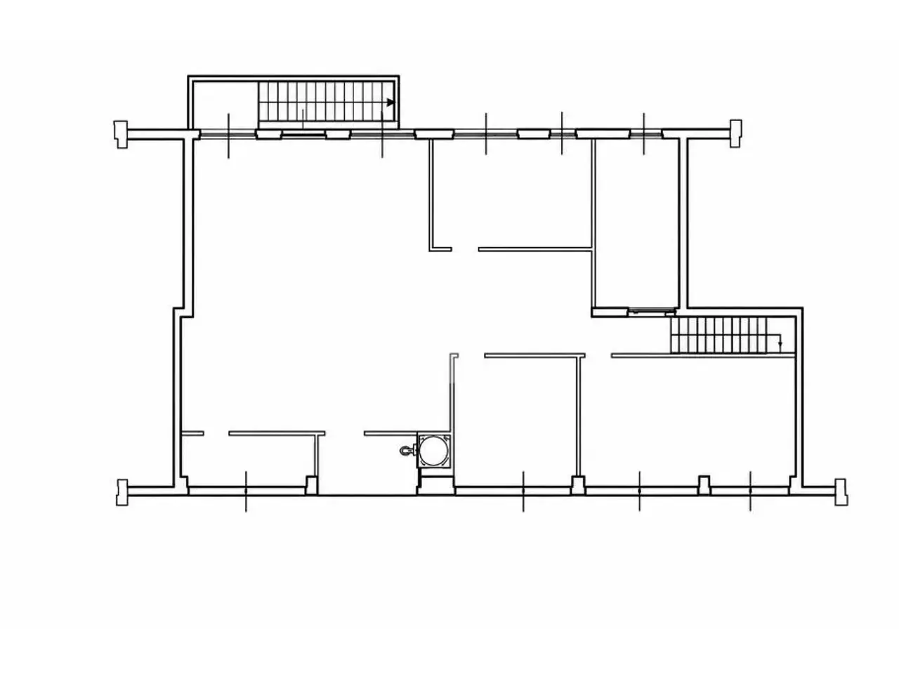 Ufficio in Via Vittorio Veneto, Capriate San Gervasio, {3} - Planimetria 1