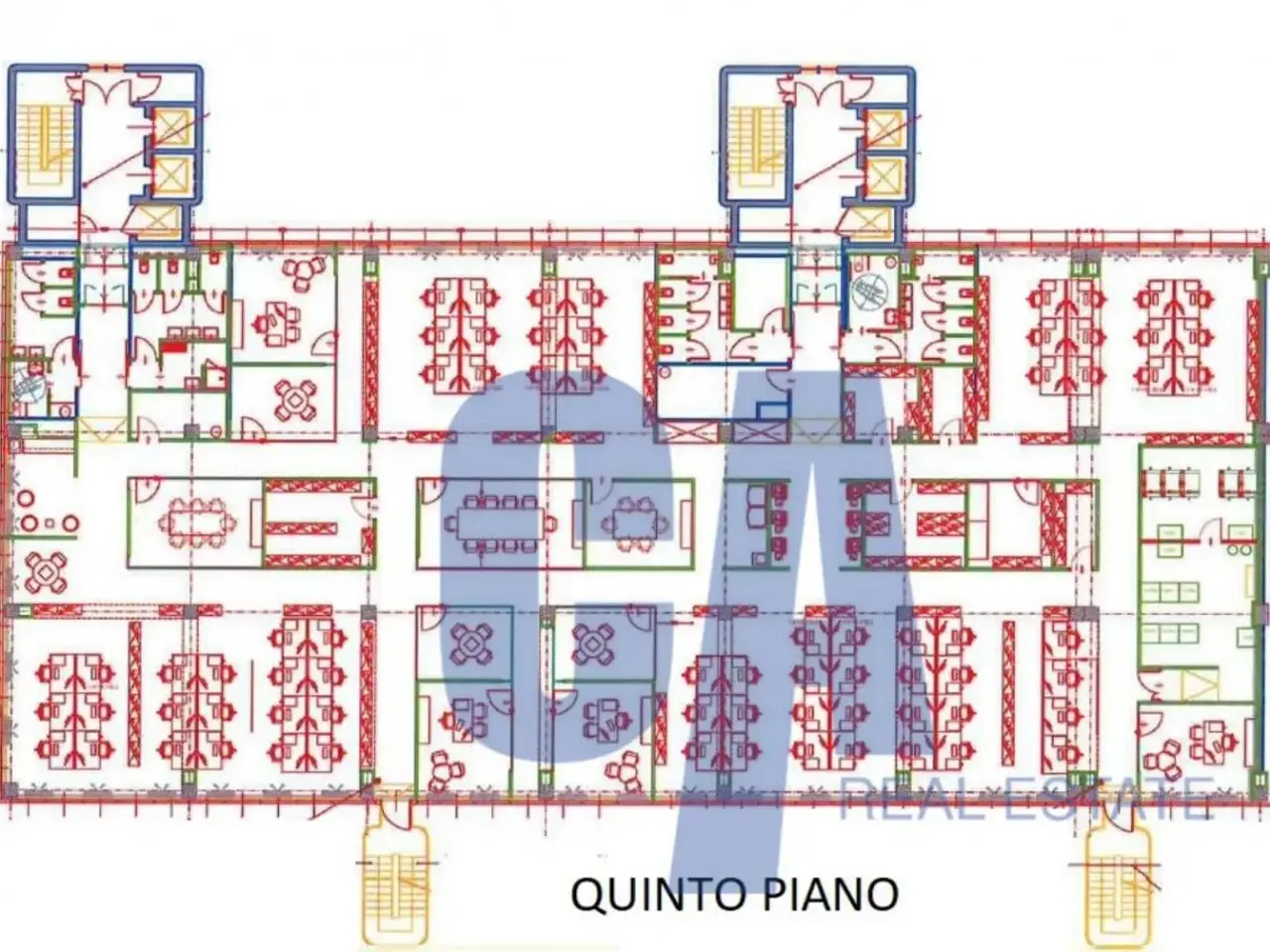 Ufficio in Strada Milano Fiori, Assago, {3} - Planimetria 1