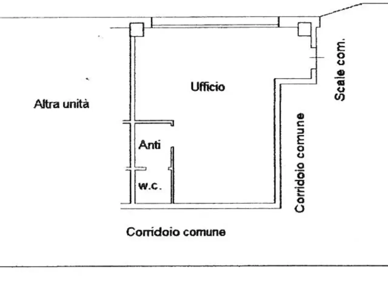 Ufficio in Via Roma 1, Pianiga, {3} - Planimetria 1