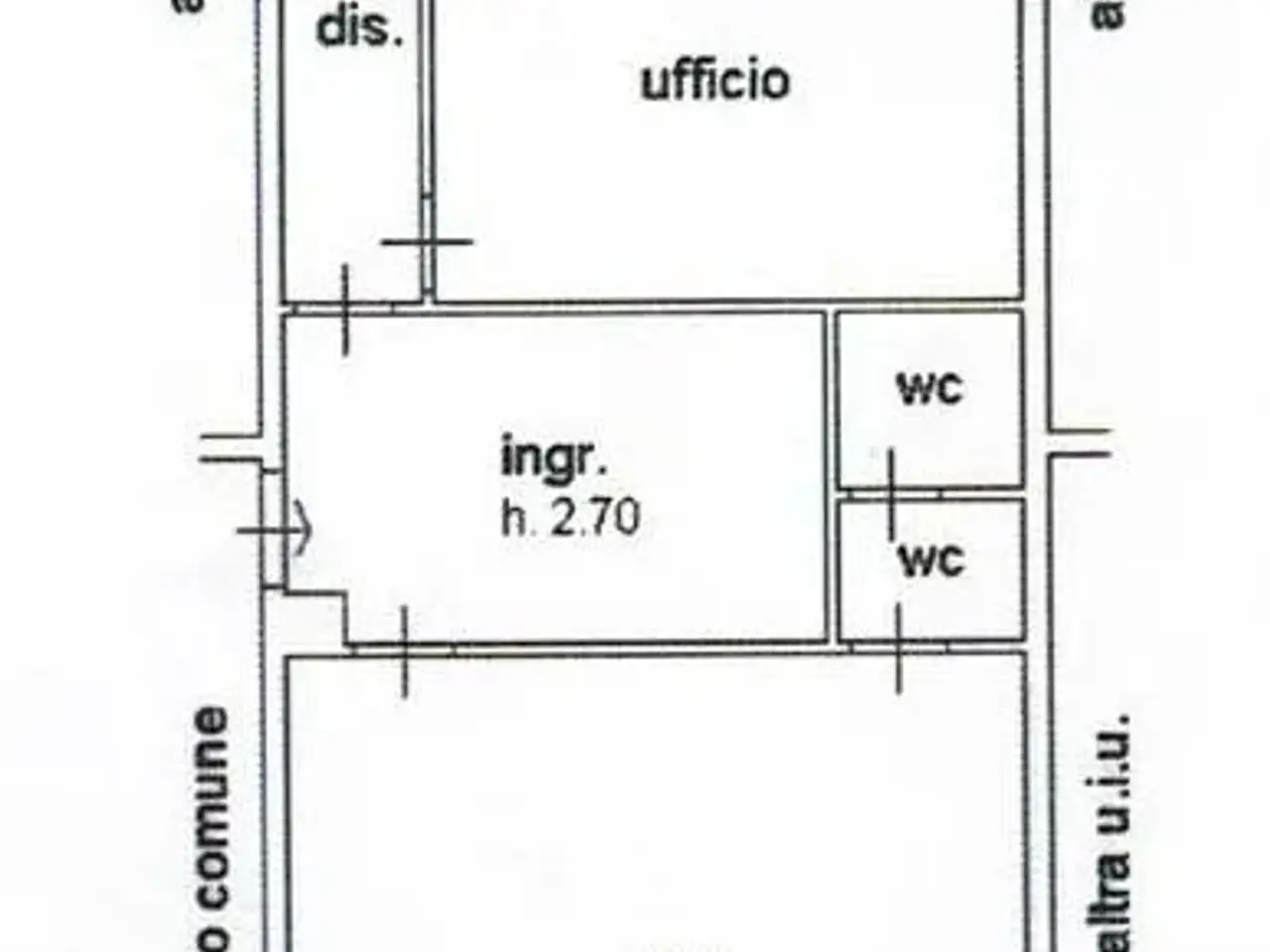 Ufficio in , Grosseto, {3} - Planimetria 1