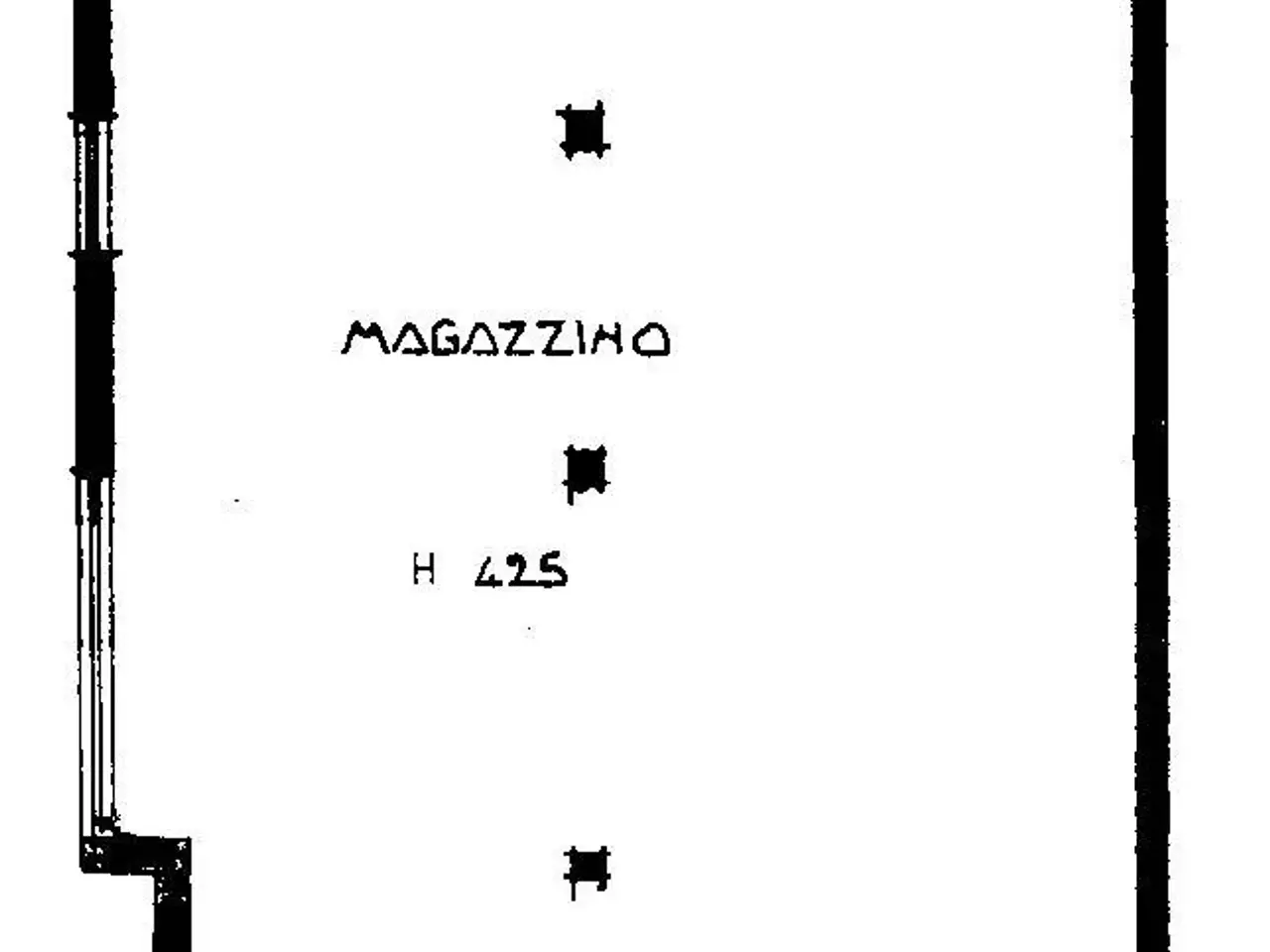 Magazzino in Strada Statale 28 Sud 14, Mondovi', {3} - Planimetria 1