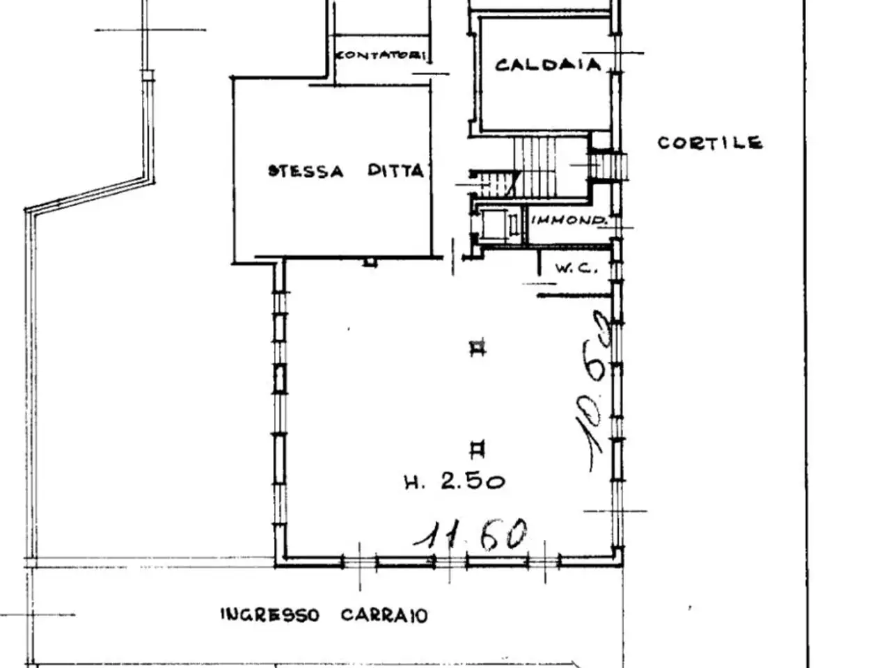 Magazzino in Via Tazzoli, San Vittore Olona, {3} - Planimetria 1