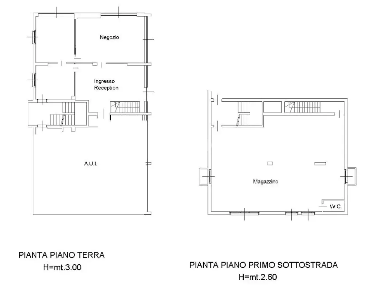 Negozio in Via dei Gelsi, Bolgare, {3} - Planimetria 1