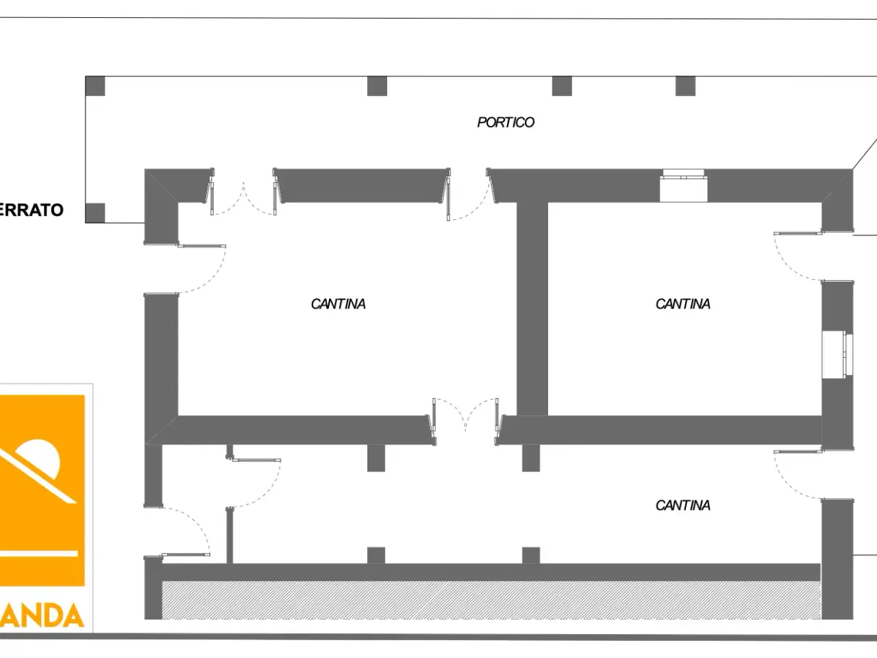Capannone in Via Bassa Tambura 109, Massa, {3} - Planimetria 1