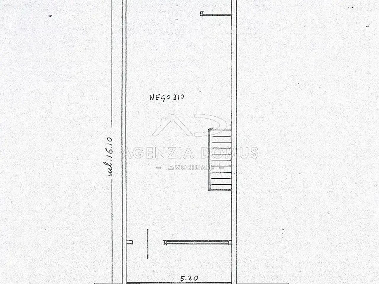 Negozio in Via Gallipoli, 100, Racale, {3} - Planimetria 1