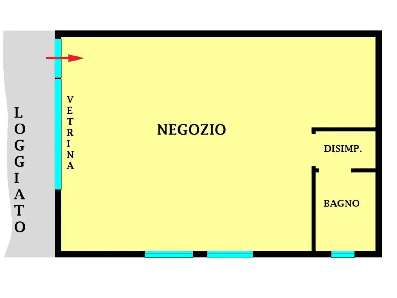 Locale commerciale in , Fusignano, {3} - Foto 1