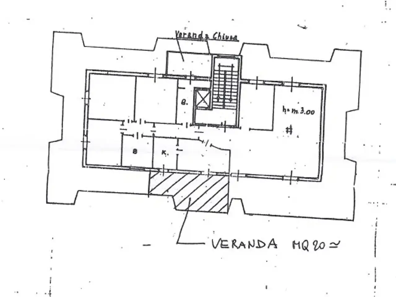 Attico in vendita, Via del Santuario 63, Pescara - Planimetria 1