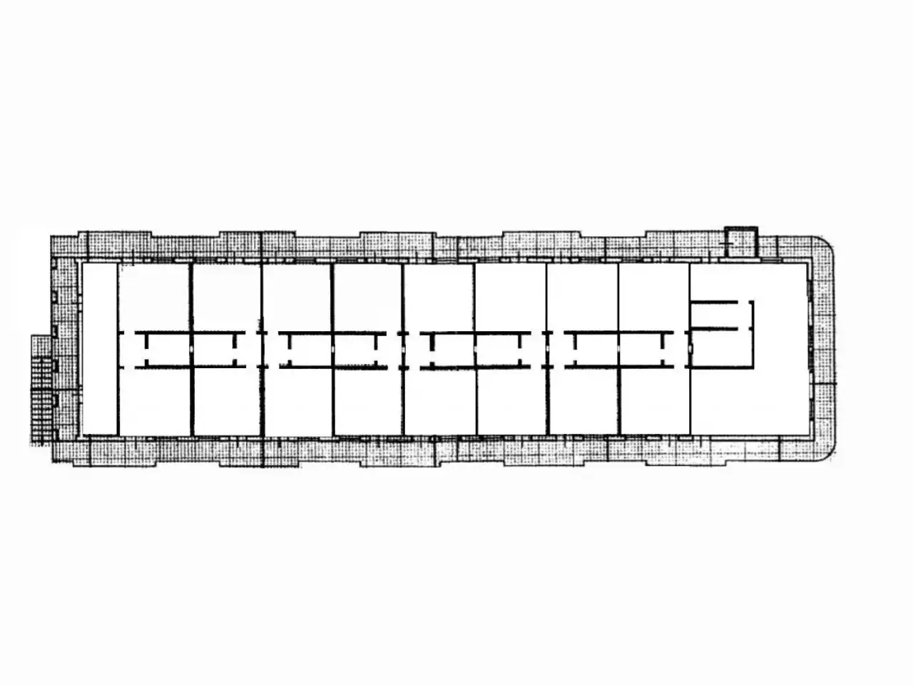 Albergo in Corso Palmiro Togliatti, N. 21, Vigevano, {3} - Planimetria 1