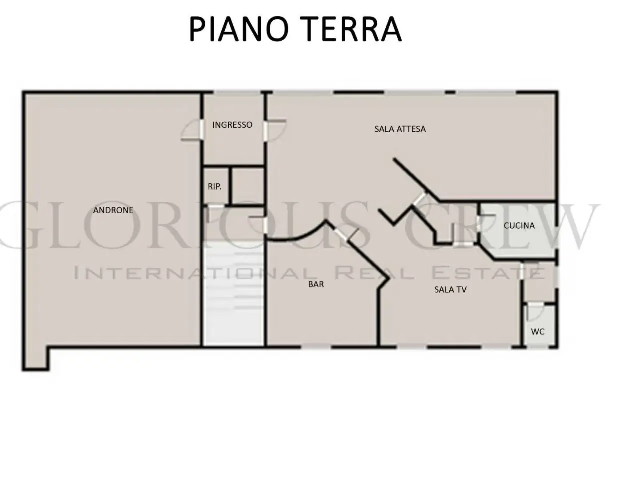 Hotel in Via Papa Giovanni XXIII 10, Seregno, {3} - Planimetria 1