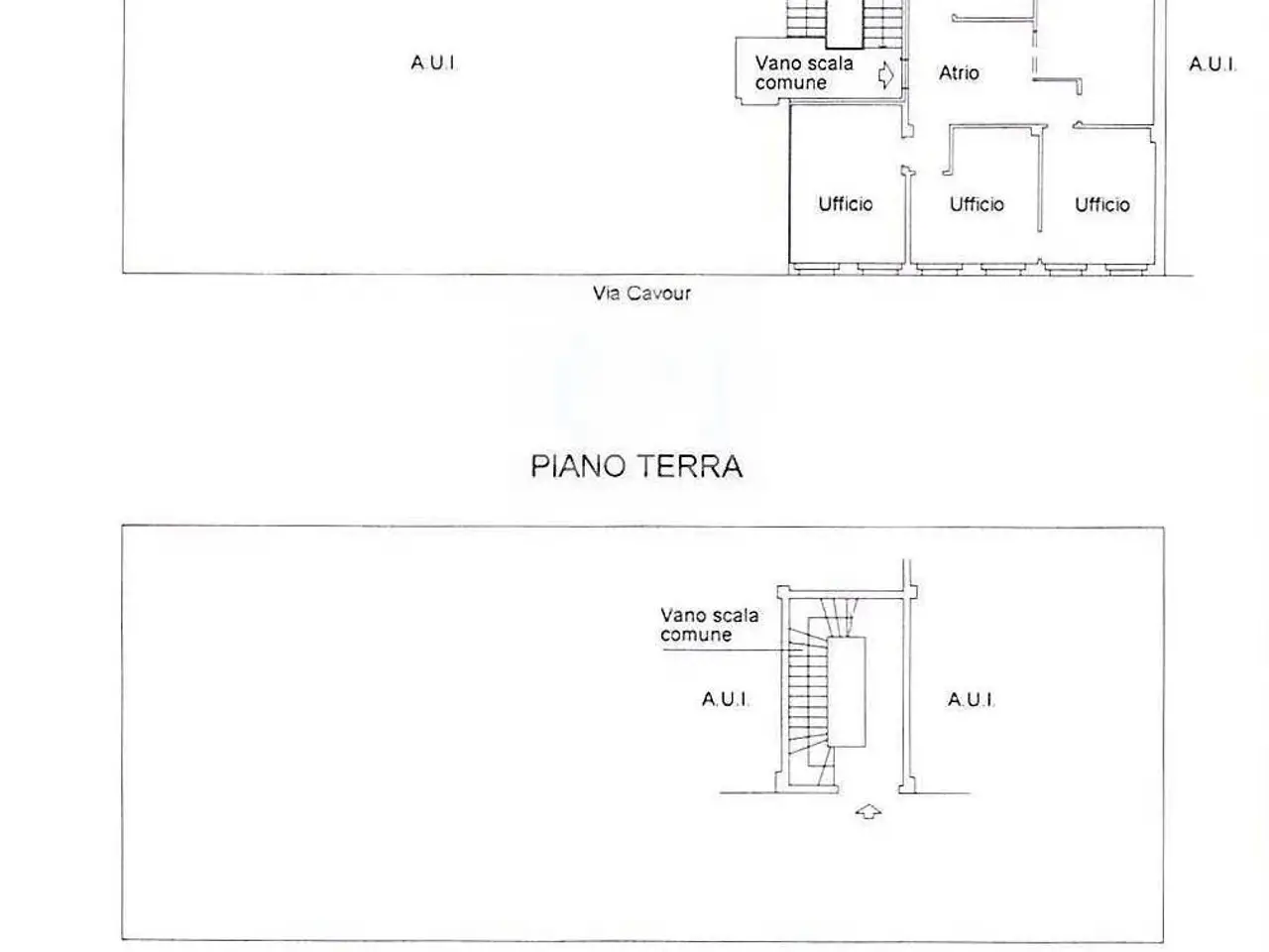 Ufficio in Via Camillo Benso Conte di Cavour 6, Varese, {3} - Planimetria 1