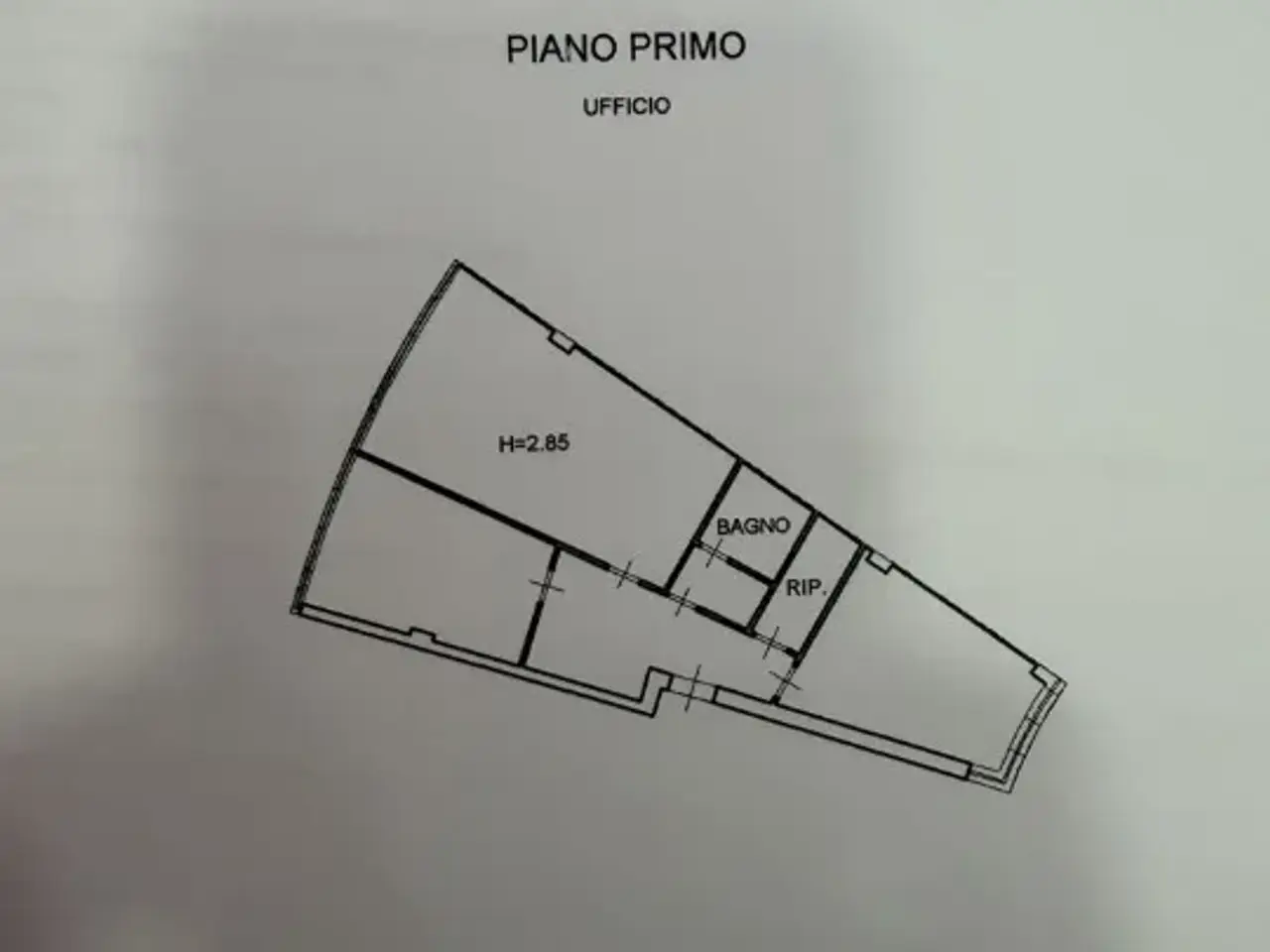 Ufficio in Zona Fiori 3, Terni, {3} - Planimetria 1